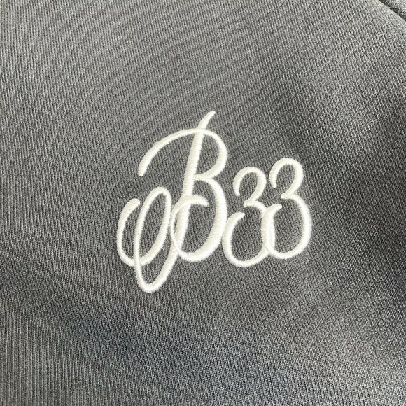 Bee Inspired Brand Signature Crew Sweatshirt B33 Black Medium Athletic Unisex - Picture 4 of 8